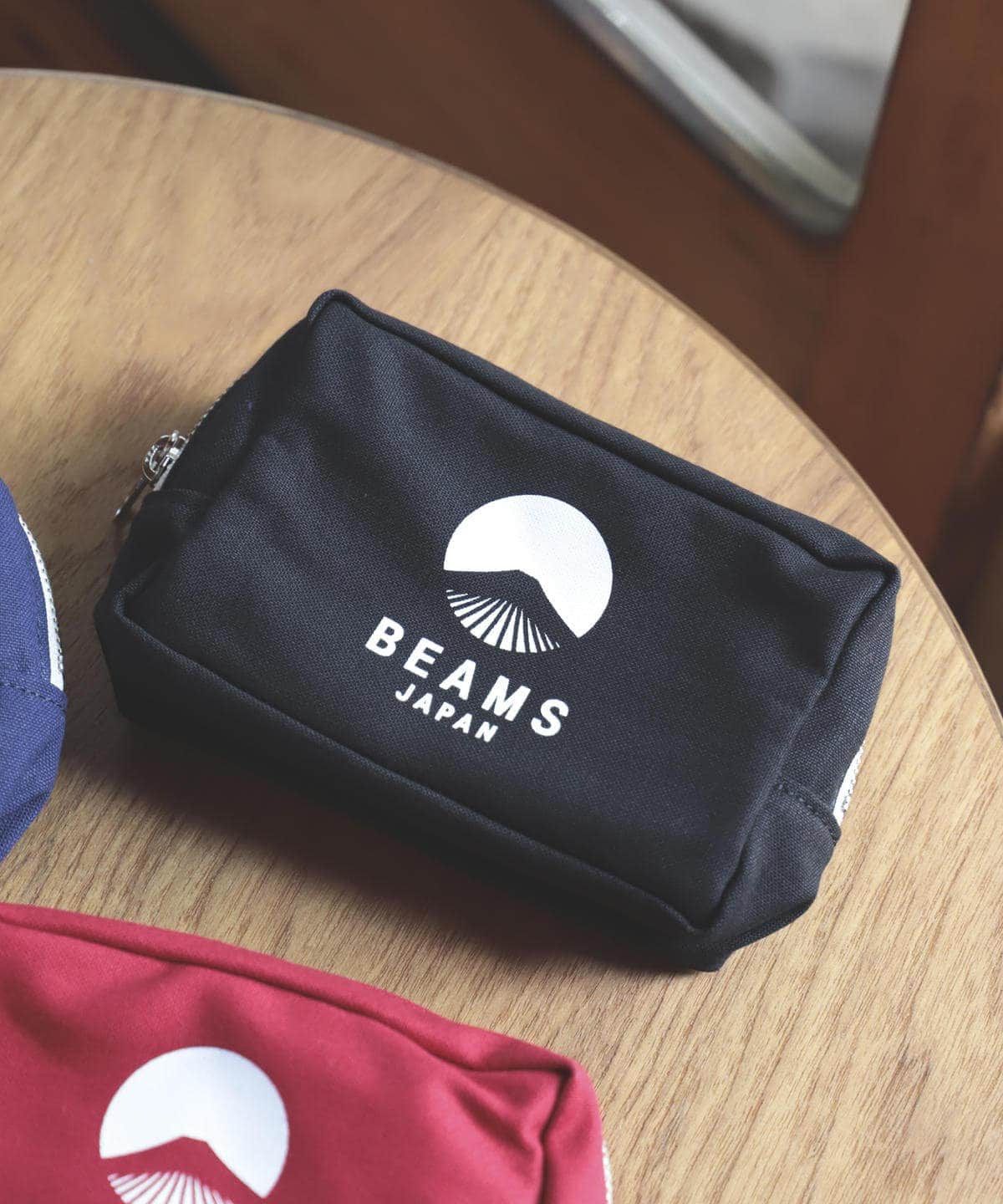 evergreen works × BEAMS JAPAN / Special order logo pouch L