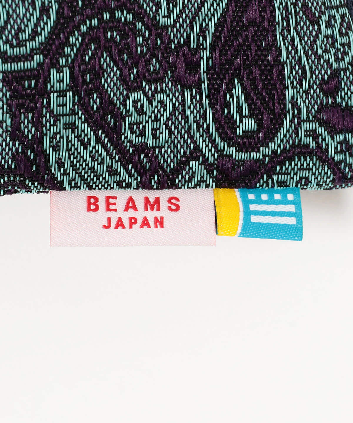 BEAMS JAPAN（ビームス ジャパン）高田織物 × BEAMS JAPAN / 別注 畳べり 手のひら ポーチ 柄（財布・小物 ポーチ）通販｜ BEAMS