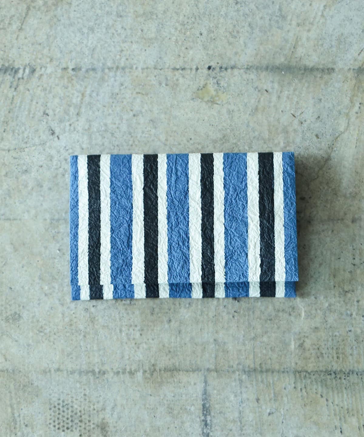桂樹舎 ケイジュシャ / 名刺入れ 財布・小物 MEN 縞/青 ONE SIZE 桂樹舎 ケイジュシャ / 名刺入れ 財布・小物 MEN 縞/青 ONE SIZE