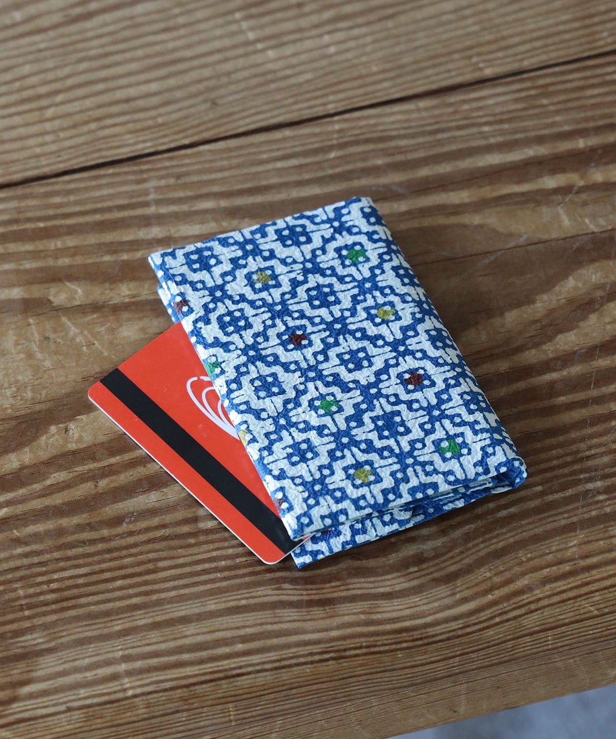 桂樹舎 ケイジュシャ / 名刺入れ 財布・小物 MEN 青 モダン抽象模様 ONE SIZE 桂樹舎 ケイジュシャ / 名刺入れ 財布・小物 MEN 青 モダン抽象模様 ONE SIZE