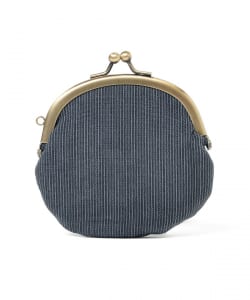 山崎麻織物工房 / 能登上布 がまぐち ウォレット