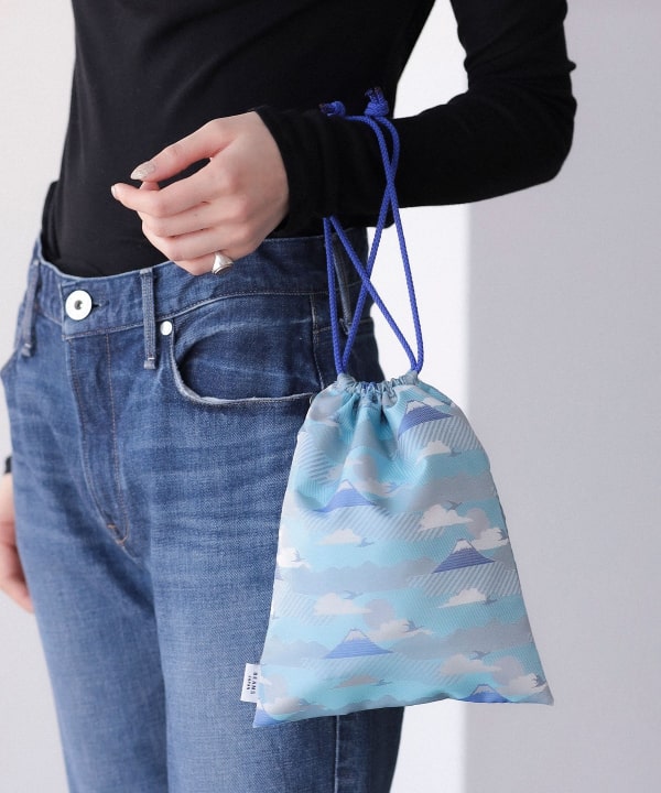 BEAMS JAPAN（ビームス ジャパン）【別注】槙田商店 / 富士山 巾着