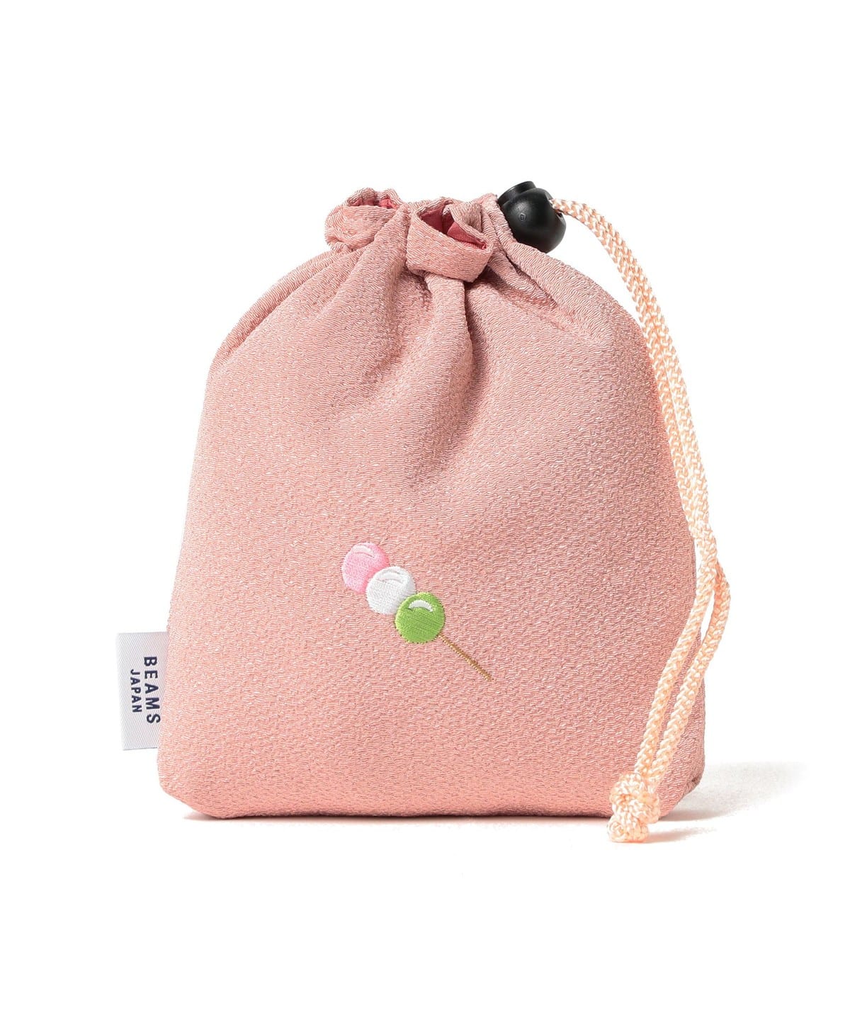和菓子刺繍 巾着 バッグ WOMEN 三色団子 ONE SIZE 和菓子刺繍 巾着 バッグ WOMEN 三色団子 ONE SIZE