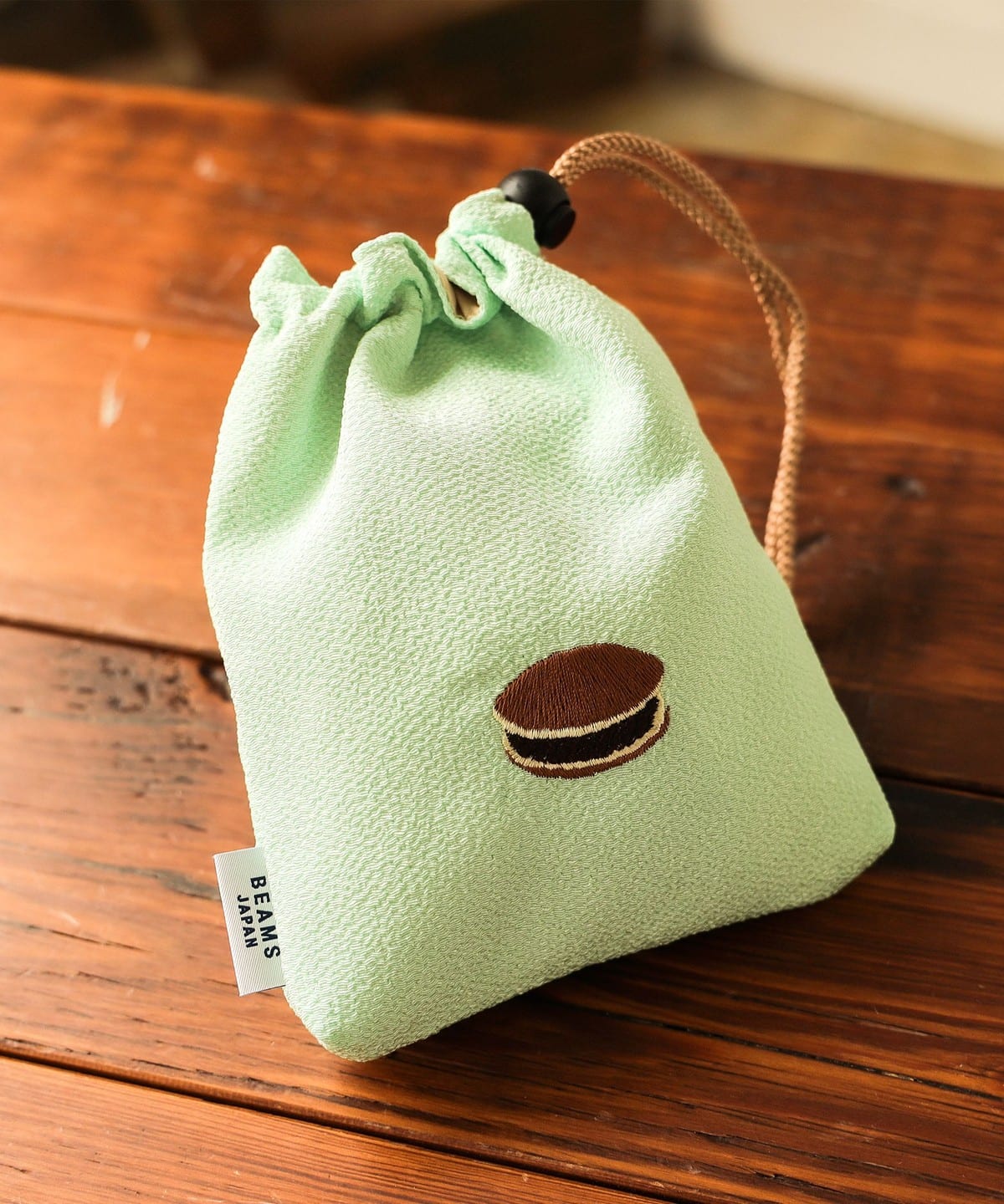 和菓子刺繍 巾着 バッグ WOMEN どら焼き ONE SIZE 和菓子刺繍 巾着 バッグ WOMEN どら焼き ONE SIZE