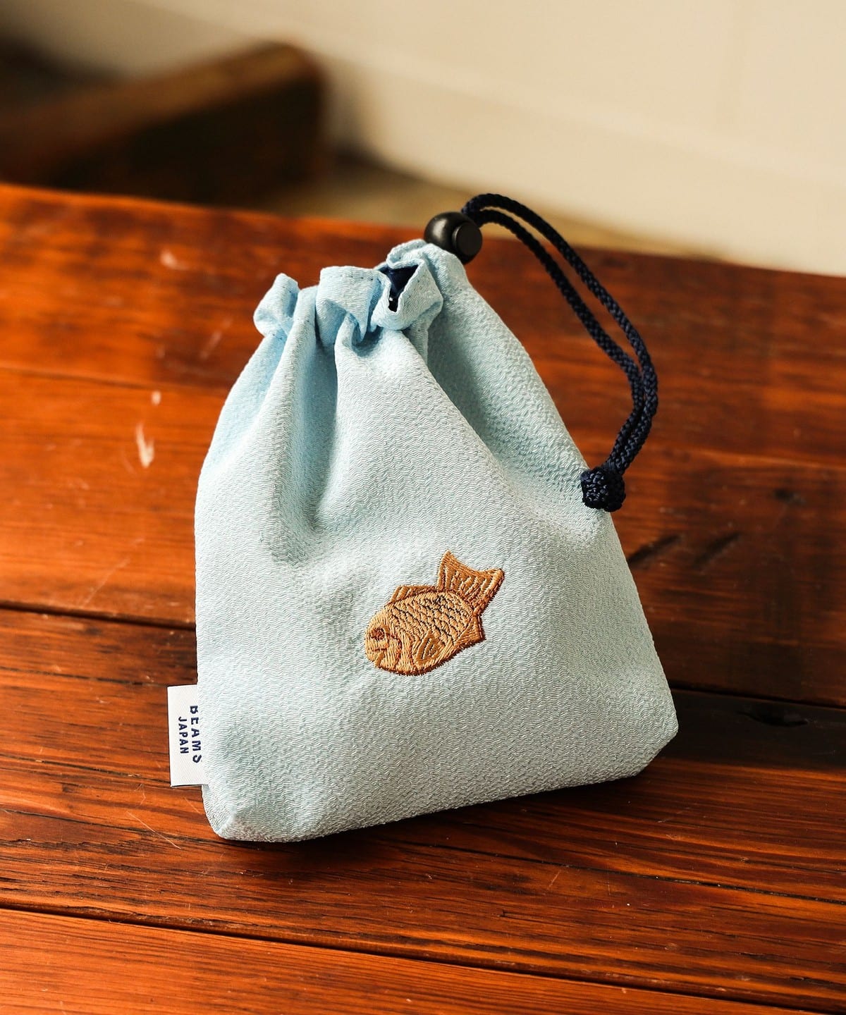 和菓子刺繍 巾着 バッグ WOMEN たい焼き ONE SIZE 和菓子刺繍 巾着 バッグ WOMEN たい焼き ONE SIZE