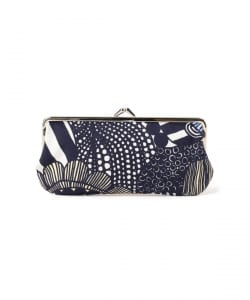 marimekko / Silmalasikukkaro がま口ポーチ