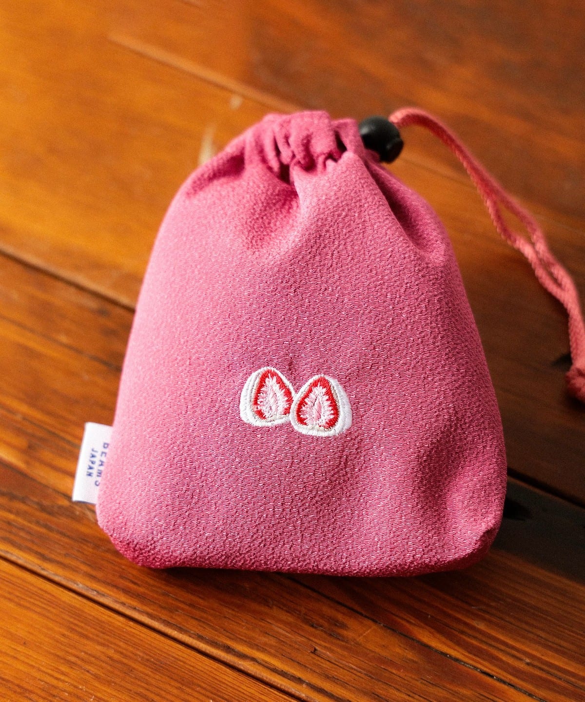 和菓子刺繍 巾着 バッグ WOMEN いちご大福 ONE SIZE 和菓子刺繍 巾着 バッグ WOMEN いちご大福 ONE SIZE