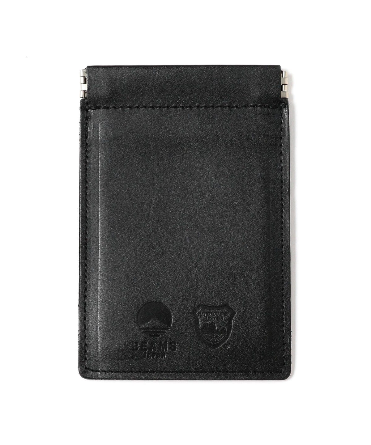 BEAMS JAPAN BEAMS JAPAN Leather Spring Closure Pouch (Wallet