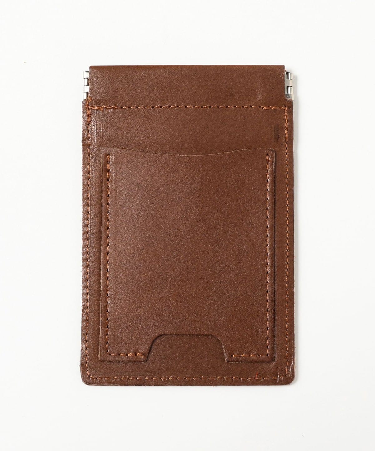BEAMS JAPAN BEAMS JAPAN Leather Spring Closure Pouch (Wallet