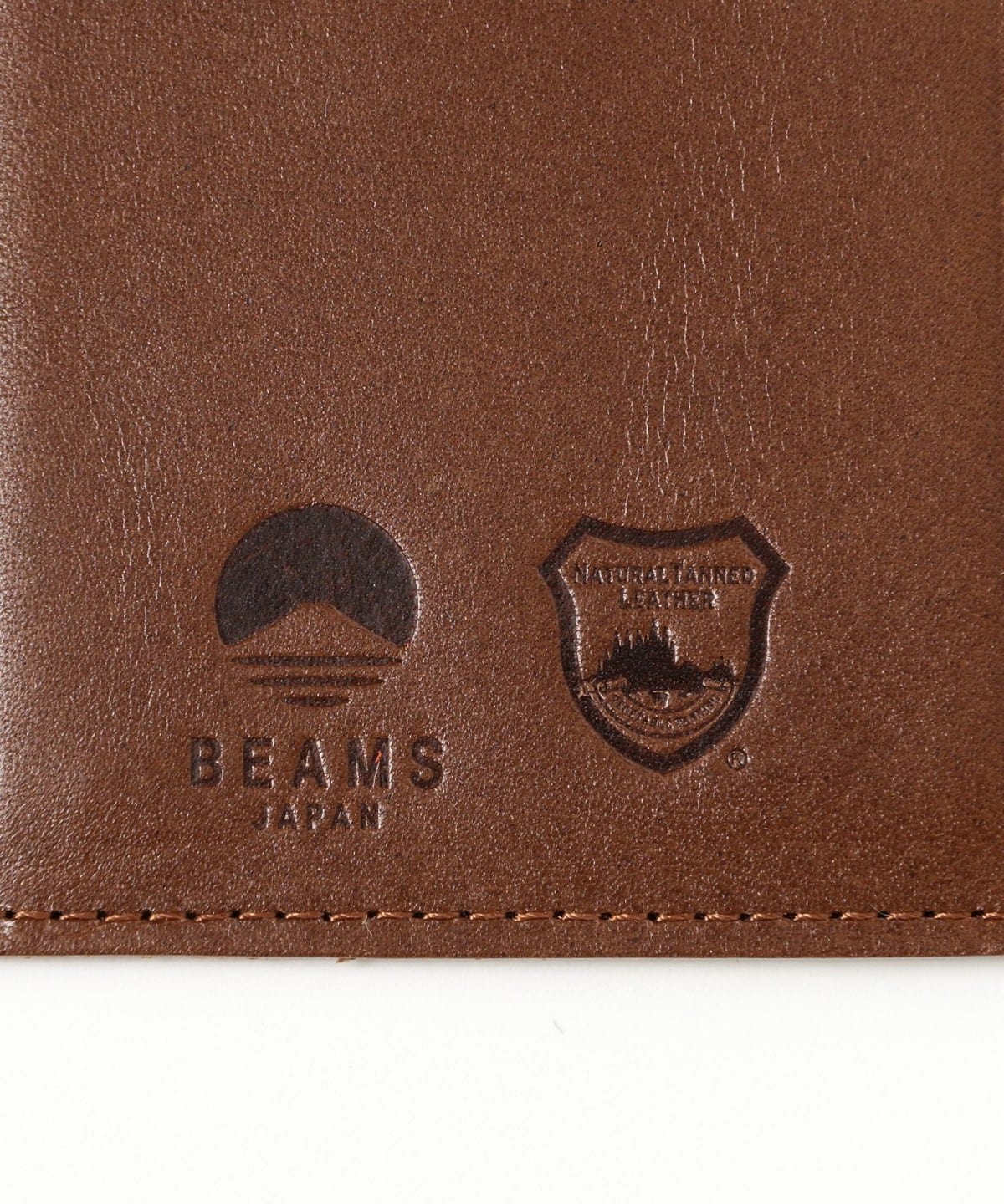 BEAMS JAPAN BEAMS JAPAN Leather Spring Closure Pouch (Wallet