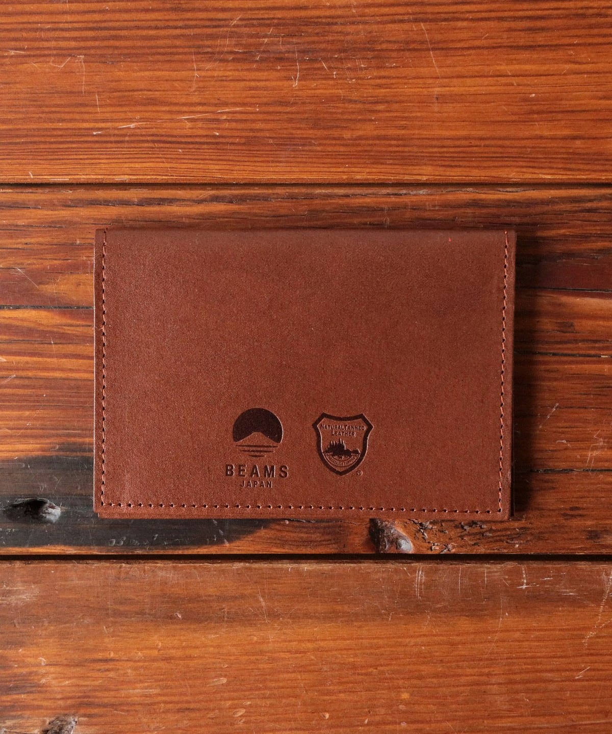 BEAMS JAPAN（ビームス ジャパン）栃木レザー 名刺入れ（財布・小物