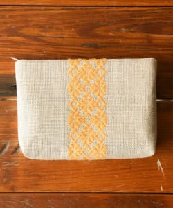 【別注】弘前こぎん研究所 / 草木染め ポーチ