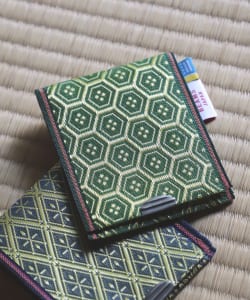 高田織物 × BEAMS JAPAN / 別注 畳縁 カード & コイン ウォレット 柄