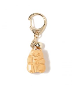 竹苑 × BEAMS JAPAN / 別注 つげ 招き猫 キーホルダー