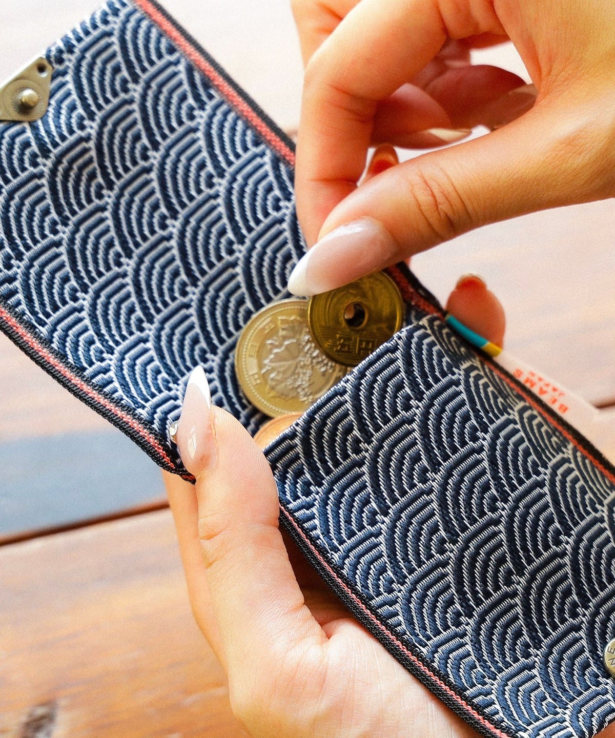 【別注】高田織物 / 榻榻米邊 卡片零錢包 花色其之二