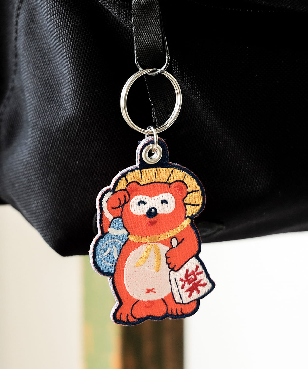 【別注】NEW RETRO / 吉祥物 刺繡 鑰匙圈