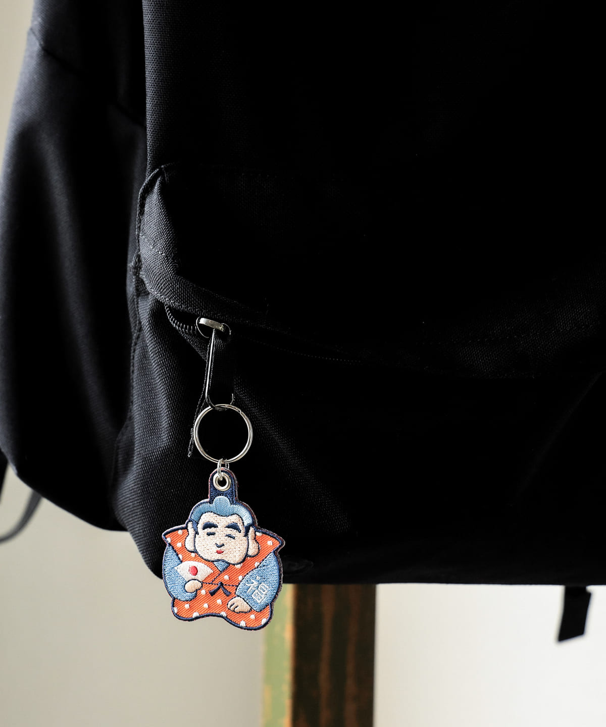 【別注】NEW RETRO / 吉祥物 刺繡 鑰匙圈