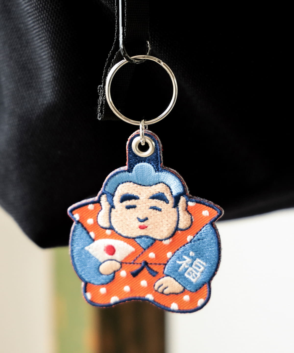 【別注】NEW RETRO / 吉祥物 刺繡 鑰匙圈
