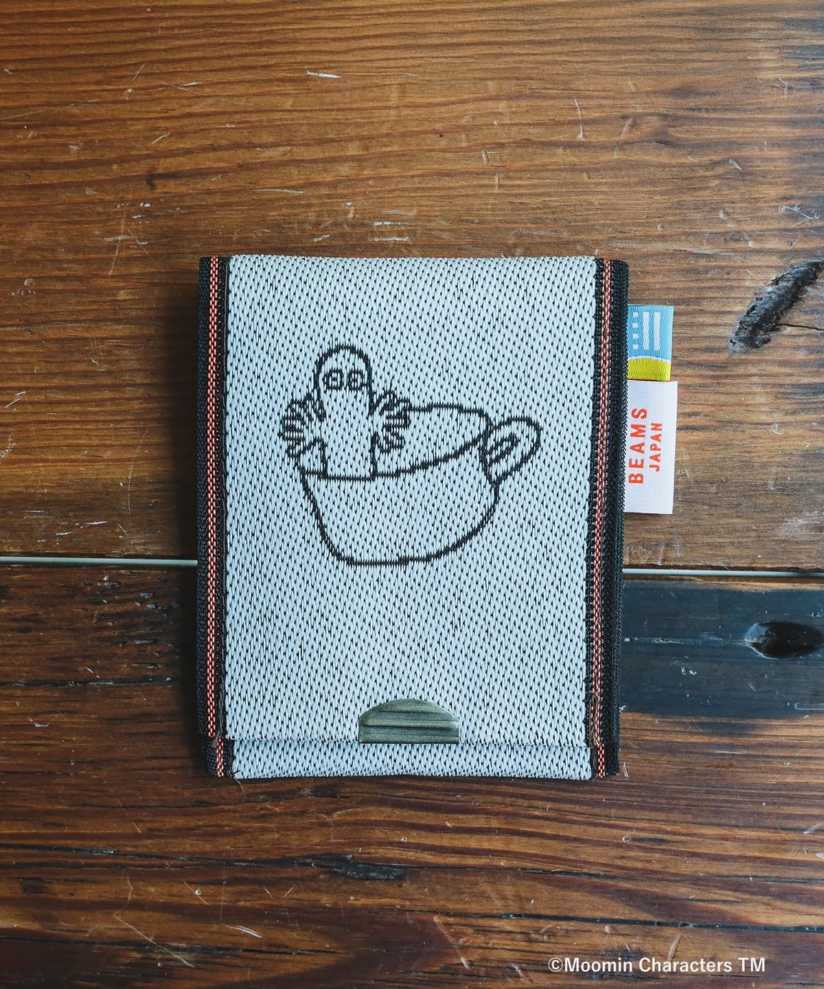【COLLABORATION】MOOMIN ARABIA / 高田織物 畳べり カード & コイン ウォレット ニョロニョロ 財布・小物 MEN Hattifatteners ONE SIZE 【COLLABORATION】MOOMIN ARABIA / 高田織物 畳べり カード & コイン ウォレット ニョロニョロ 財布・小物 MEN Hattifatteners ONE SIZE