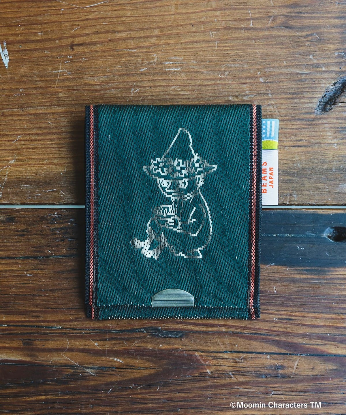 【COLLABORATION】MOOMIN ARABIA / 高田織物 畳べり カード & コイン ウォレット スナフキン 財布・小物 MEN Snufkin ONE SIZE 【COLLABORATION】MOOMIN ARABIA / 高田織物 畳べり カード & コイン ウォレット スナフキン 財布・小物 MEN Snufkin ONE SIZE