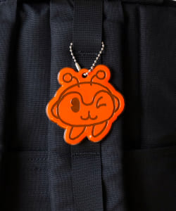 BEAMS JAPAN meets とえいろ / みんくる リフレクター オレンジ