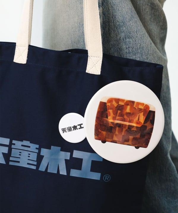 天童木工 × fennica / コラボ ロゴ バッジ セット