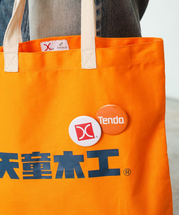 天童木工 × fennica / コラボ ロゴ バッジ セット