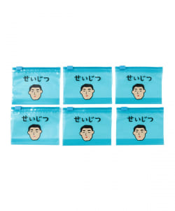 【ニューぶんぐ縁日】ニューレトロ / ジッパーバッグ S 6枚入