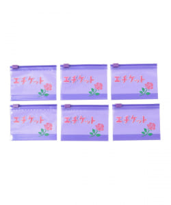 【ニューぶんぐ縁日】ニューレトロ / ジッパーバッグ S 6枚入