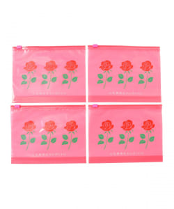 【ニューぶんぐ縁日】ニューレトロ / ジッパーバッグ L 4枚入