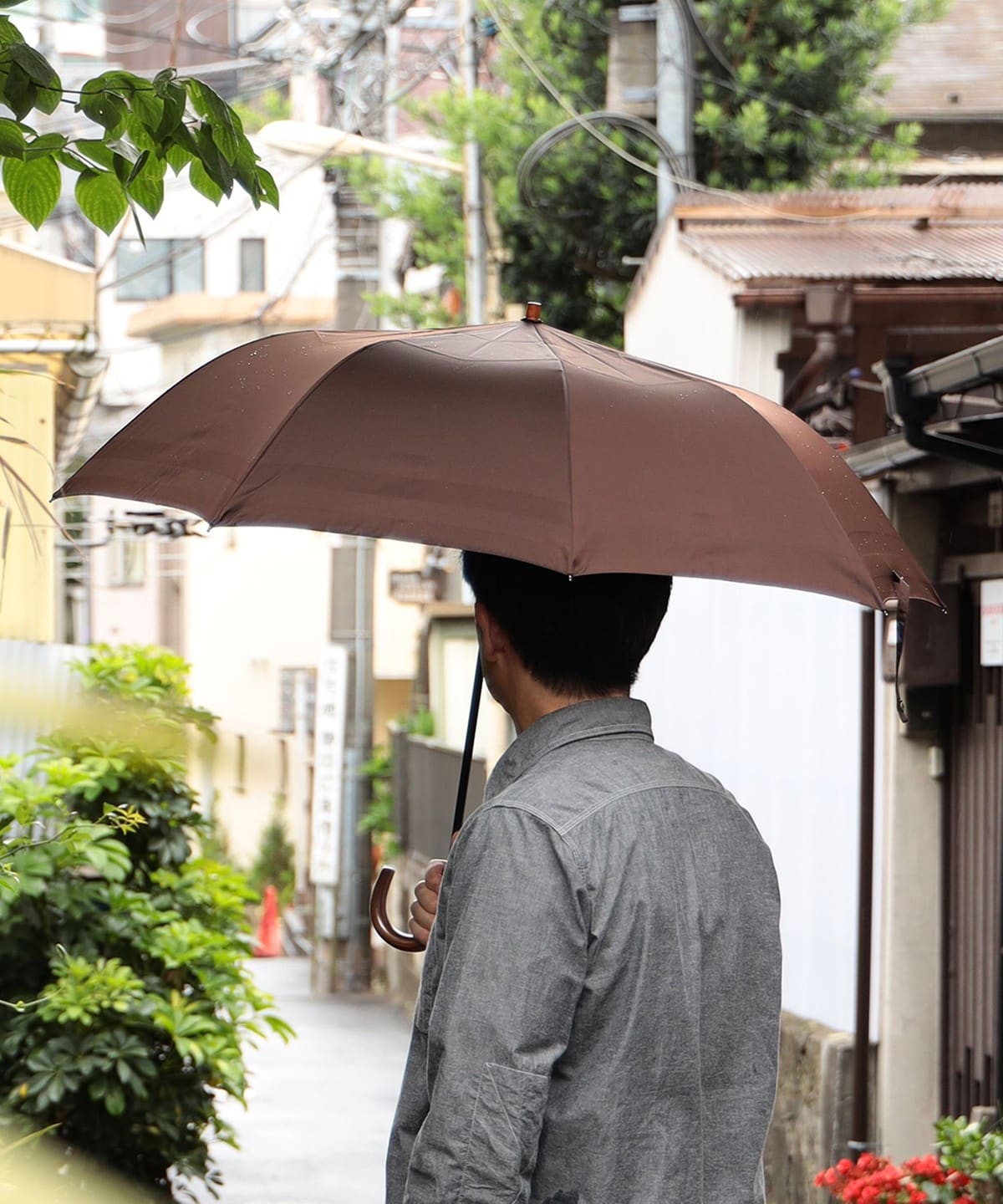槙田商店 × BEAMS JAPAN / 別注 MAKITA STANDARD アンブレラ 折り畳み傘-