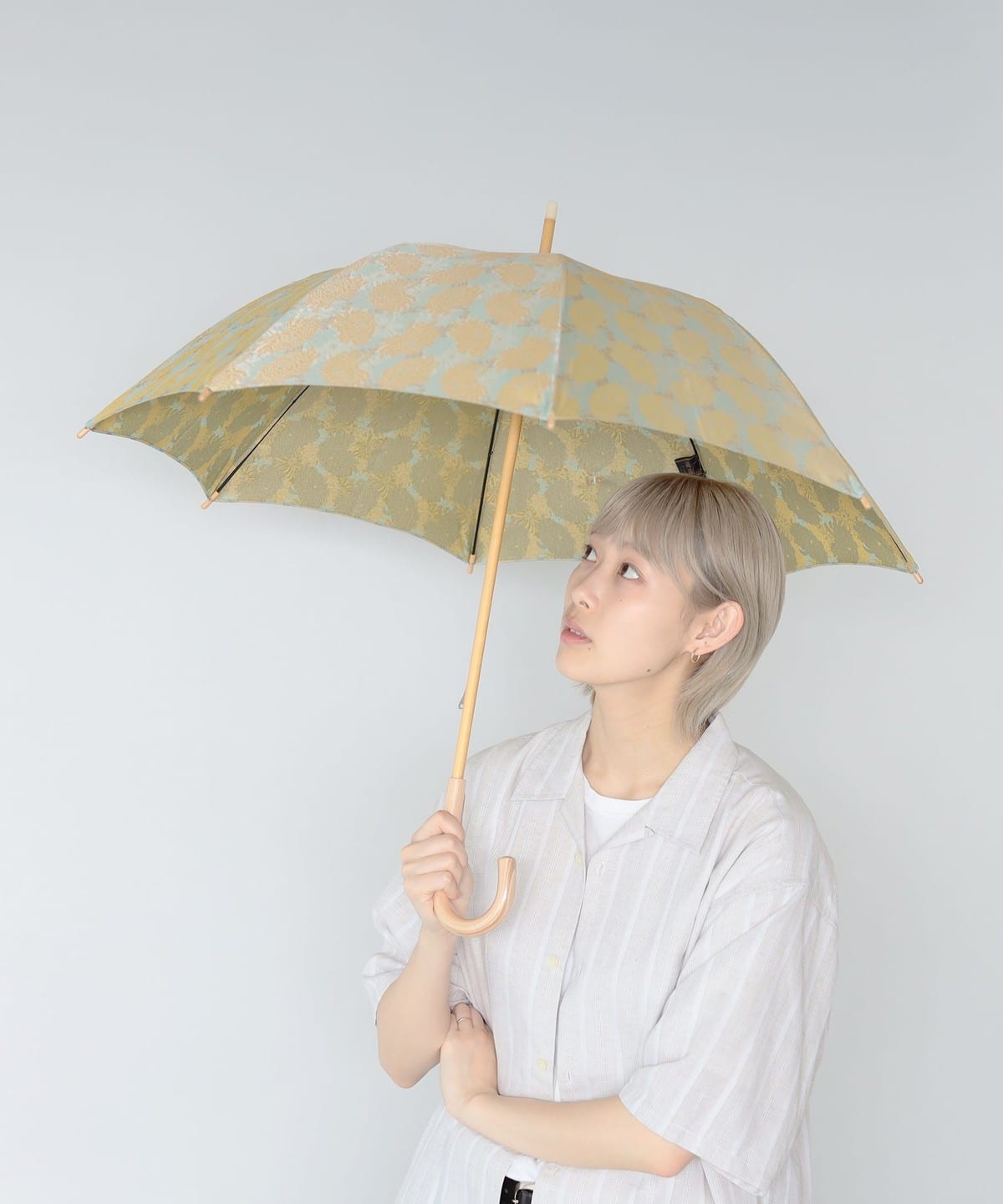 【別注】槙田商店 / 提花花卉 長傘