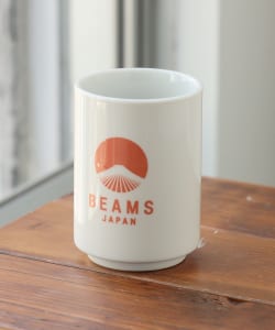 【銘品のススメ】 BEAMS JAPAN / ビームス ジャパン ロゴ 寿司湯呑 280ml