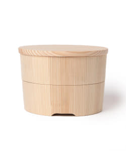 【香川】谷川木工芸 × BEAMS JAPAN / 別注 2段弁当箱 のるん 電子レンジ 2段