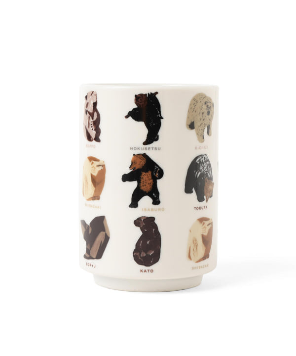 Beams Japan ビームス ジャパン 八雲 Beams Japan 木彫り熊 イラスト 湯呑 食器 キッチン グラス マグカップ 通販 Beams