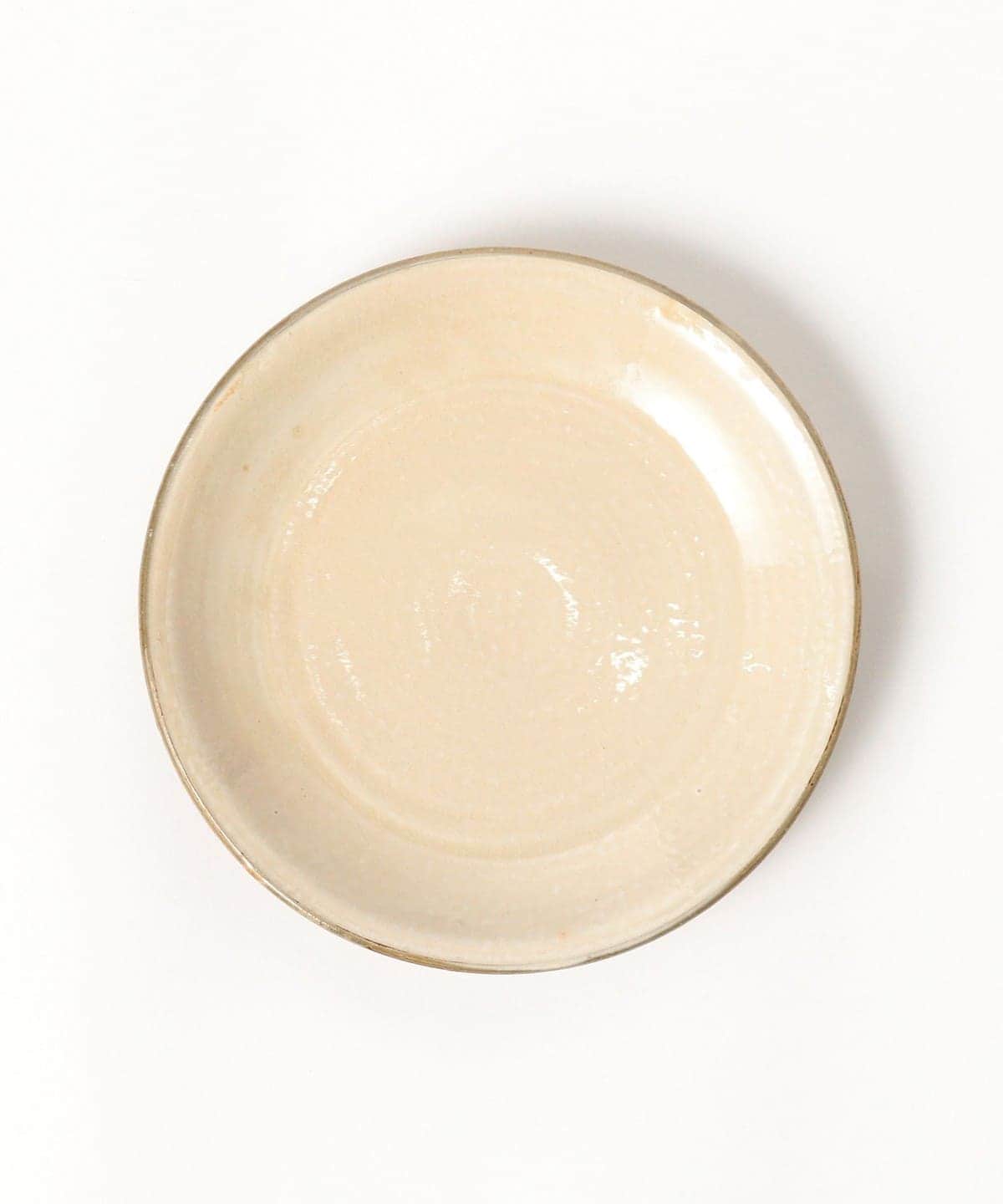 栗田荘平 クリタソウヘイ / 7寸皿 食器・キッチン・食品 MEN 白掛線描 ONE SIZE 栗田荘平 クリタソウヘイ / 7寸皿 食器・キッチン・食品 MEN 白掛線描 ONE SIZE