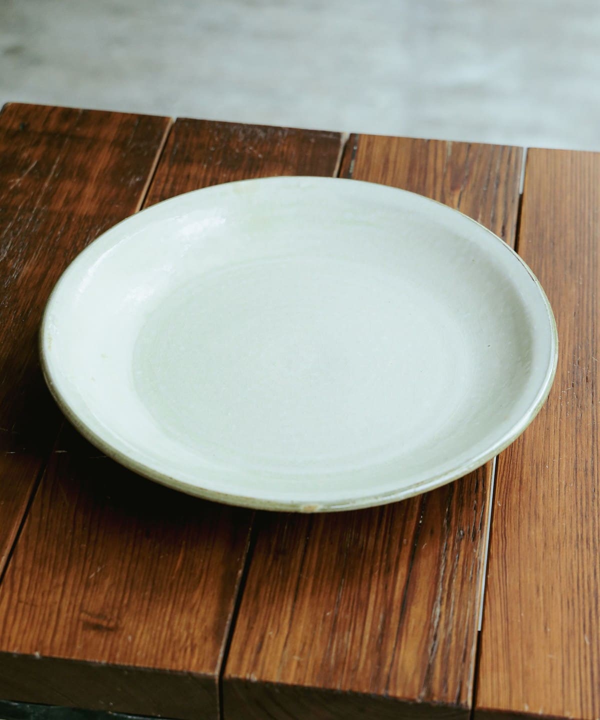 栗田荘平 クリタソウヘイ / 7寸皿 食器・キッチン・食品 MEN 白掛線描 ONE SIZE 栗田荘平 クリタソウヘイ / 7寸皿 食器・キッチン・食品 MEN 白掛線描 ONE SIZE