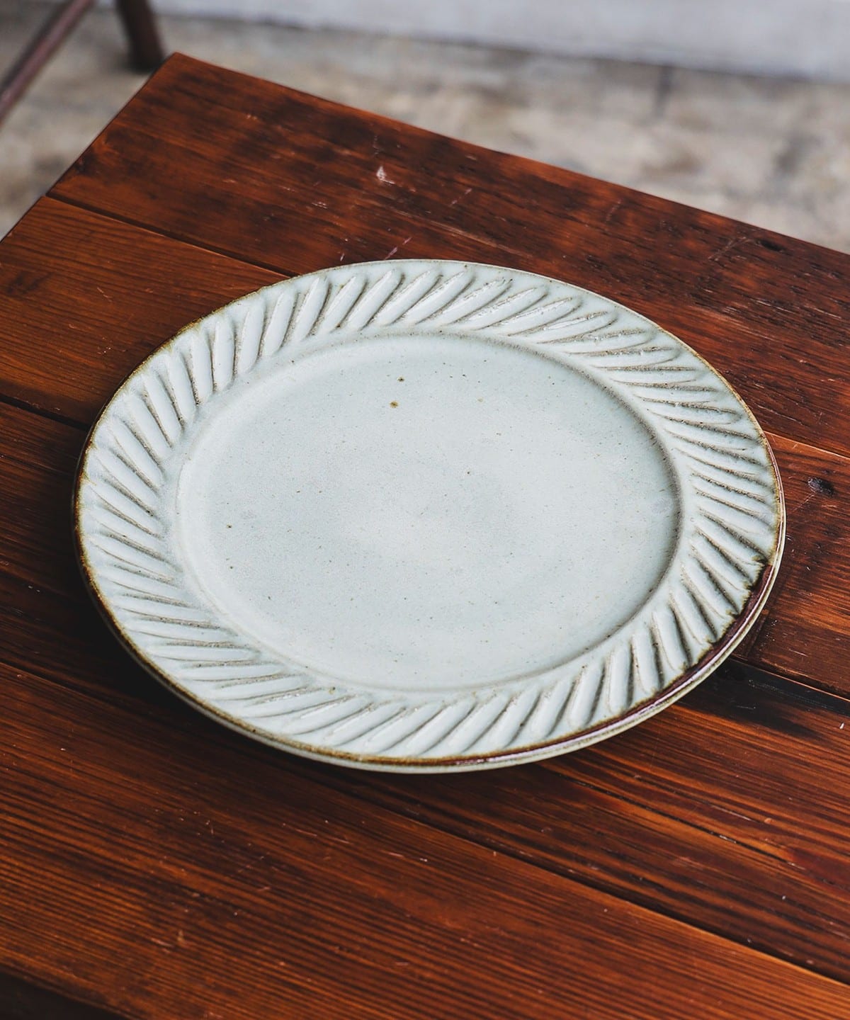 かじや窯 / 7寸リム皿 食器・キッチン・食品 MEN 糠/しのぎ ONE SIZE