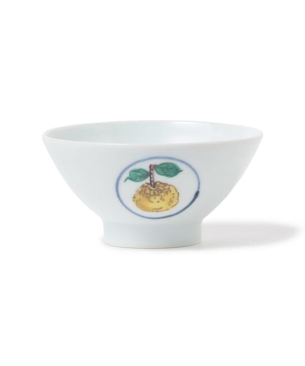 祐工窯 / 阿部眞士 色絵 飯碗