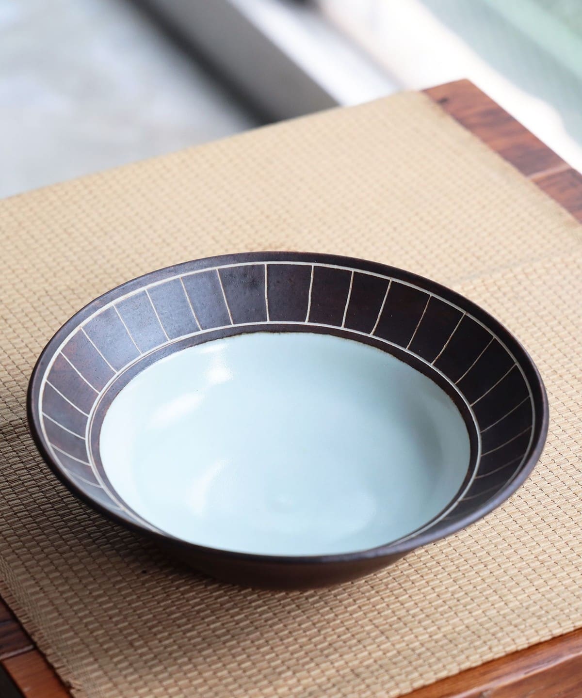 浦富焼 / 平田俊之 黒刷毛 6寸鉢 食器・キッチン・食品 MEN 黒刷毛 ONE SIZE 浦富焼 / 平田俊之 黒刷毛 6寸鉢 食器・キッチン・食品 MEN 黒刷毛 ONE SIZE