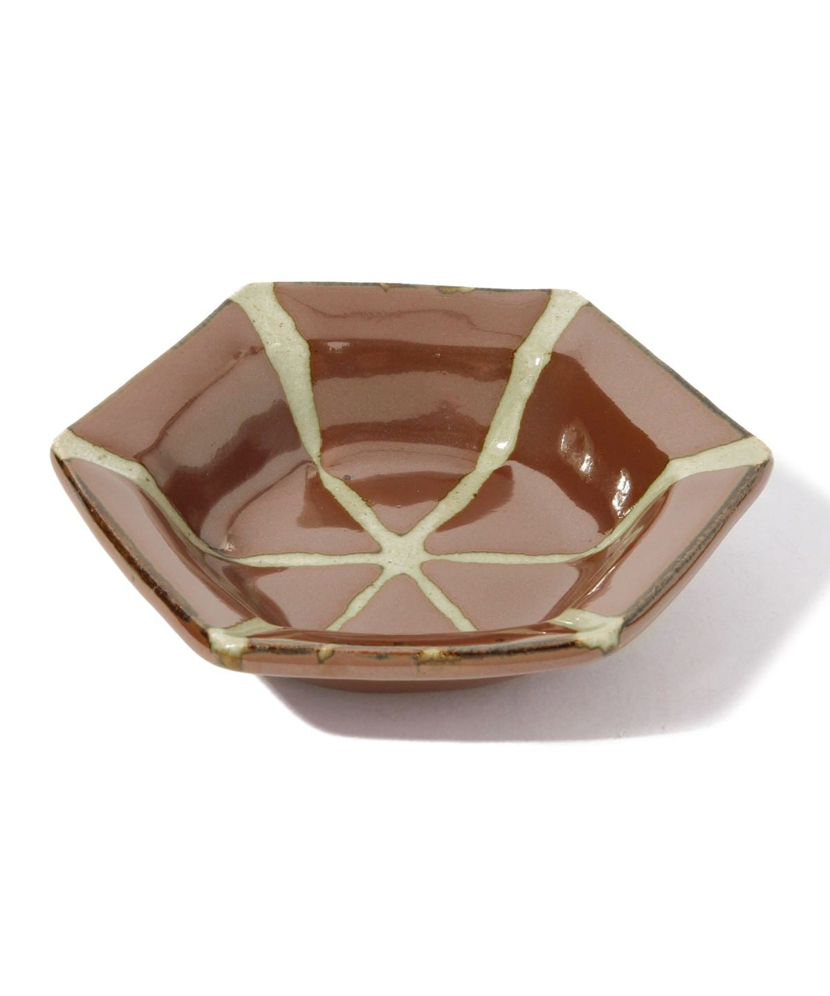 fennica（フェニカ）【別注】濱田窯 / 益子焼 六角皿 大（食器