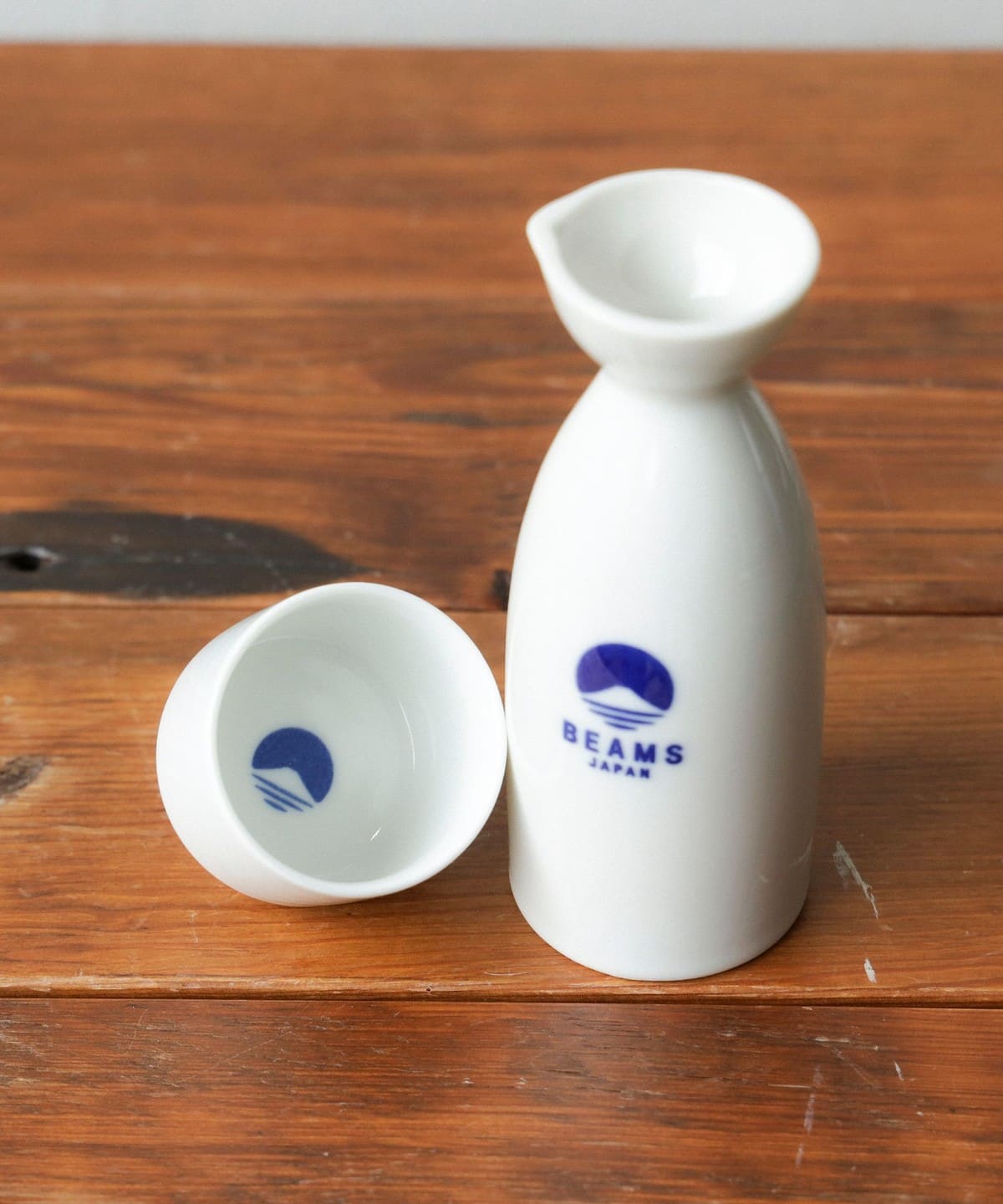 BEAMS JAPAN (BEAMS JAPAN) Mt. Fuji logo sake cup (tableware