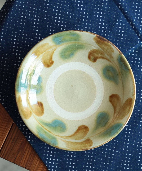 fennica（フェニカ）読谷山焼 北窯 松田米司 / 7寸皿 △（食器