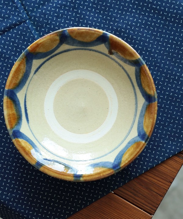 fennica（フェニカ）読谷山焼 北窯 松田米司 / 7寸皿 △（食器