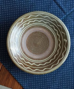 読谷山焼 北窯 松田米司 / 7寸皿