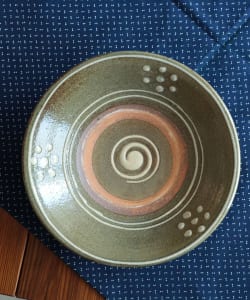 読谷山焼 北窯 松田米司 / 7寸皿