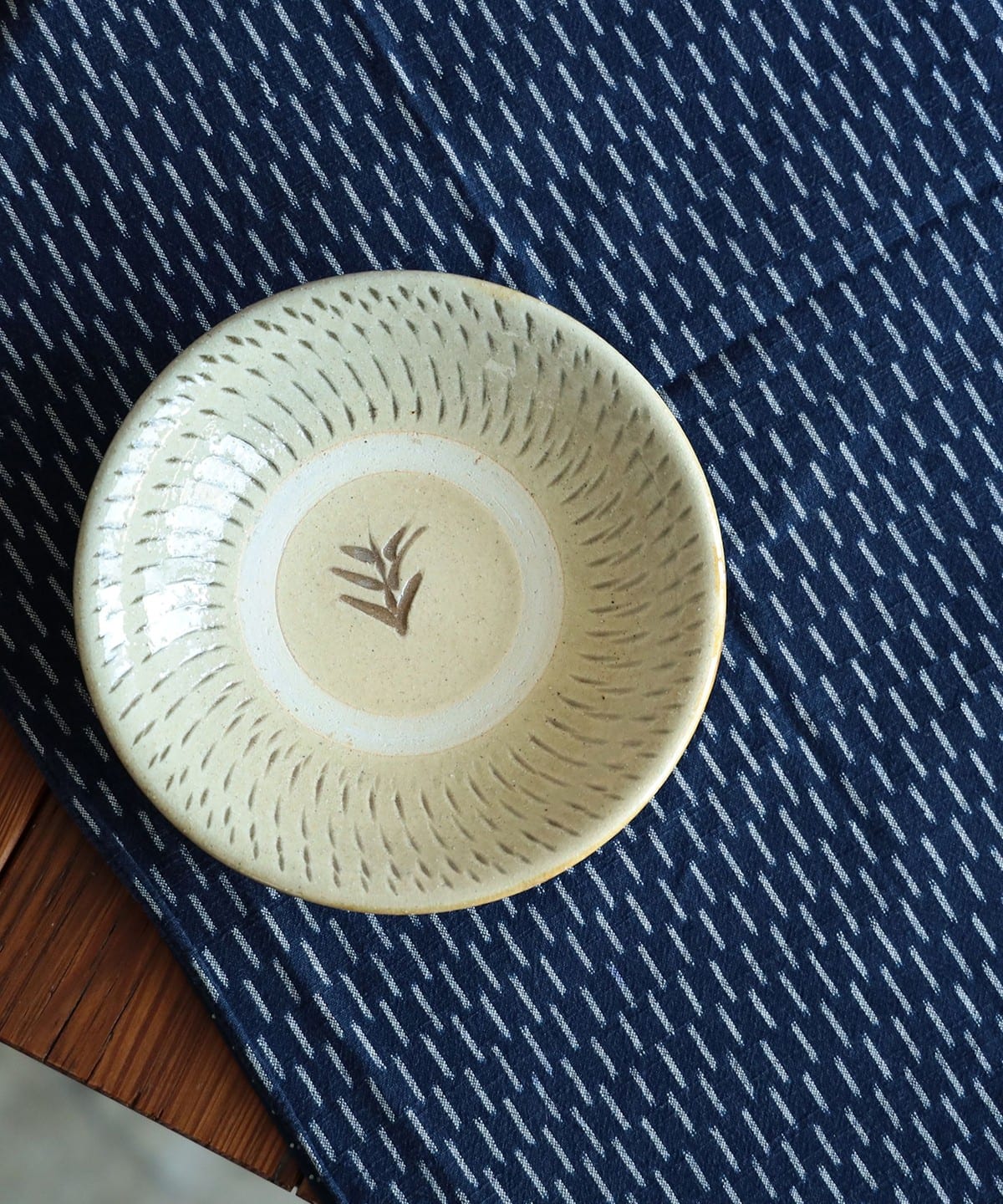 fennica（フェニカ）読谷山焼 北窯 松田米司 / 5寸皿 △（食器