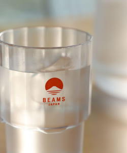 BEAMS JAPAN / LOGO TRITAN 疊收 水杯