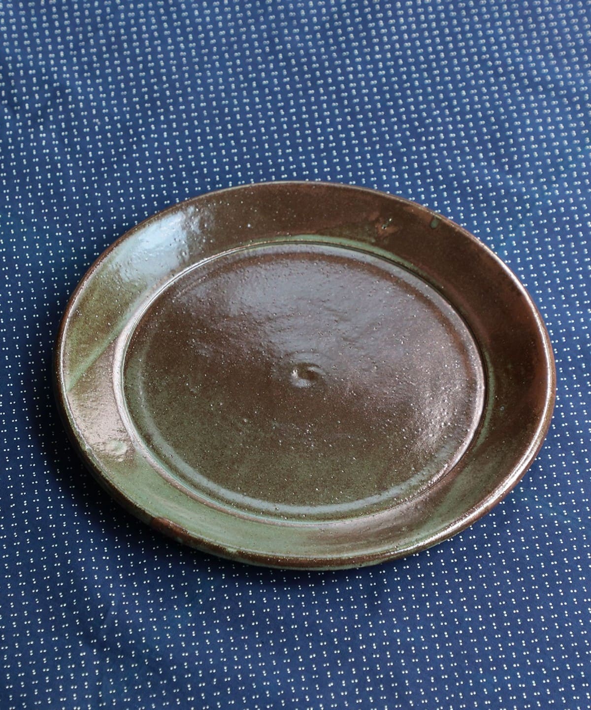 えのきだ窯 エノキダガマ / 榎田智 益子焼 パン皿 食器・キッチン・食品 MEN 千草色 ONE SIZE えのきだ窯 エノキダガマ / 榎田智 益子焼 パン皿 食器・キッチン・食品 MEN 千草色 ONE SIZE