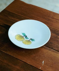 【九州のうつわ展】祐工窯 / 阿部眞士 色絵 花唐草 5寸皿